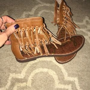 Sam Edelman fringe sandals